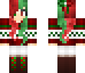 christmas girl with sweater
