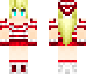 chrismas girl with skirt