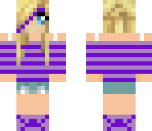 purple girl