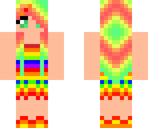 rainbow girl