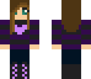 black and purple heart shirt