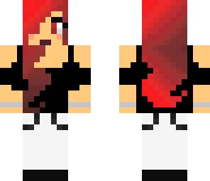 girl with fire in her hair