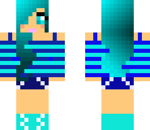 beatiful blue girl