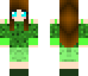 green girl hair fixed