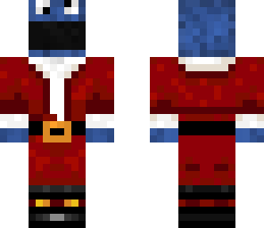 cookie monster santa