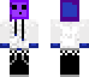 blue and purple slime