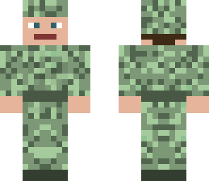 digital camo soldier