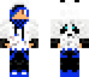 blue panda