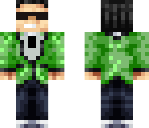 green gangnam style-psy