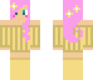 fluttershy in a sweater2