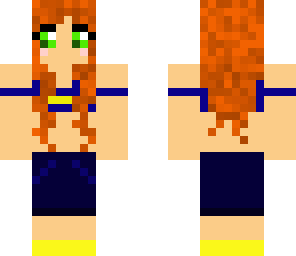 ginger in bikini top