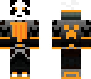 orange monster energy panda