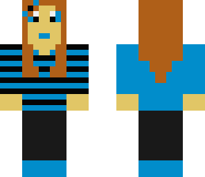 everything blue girl