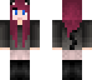 pink-haired cat girl