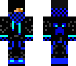 black and blue checkered gamer 