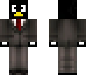 penguin in a suit