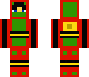 messed up green ninja