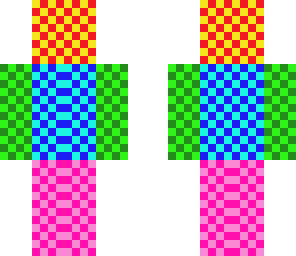 rainbow checkers