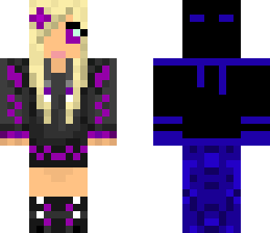 half girl half enderman