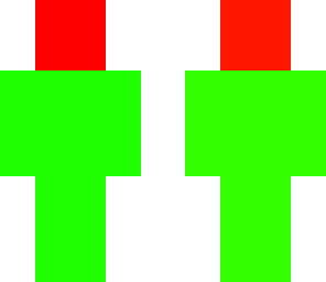 red and green guy