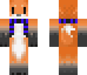 fox with a scarf