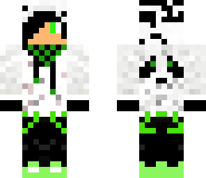 green panda