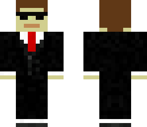 the man in black