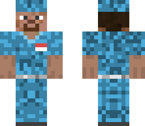 steve indo blue camuflage