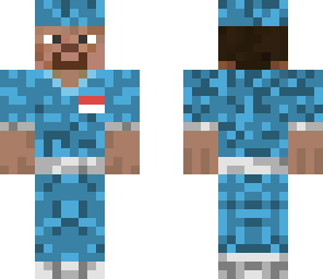 steve indo blue camuflage