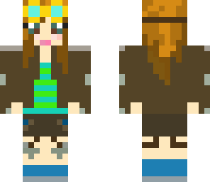 armored girl skin