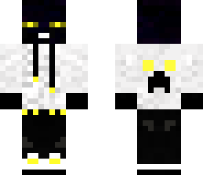 smyling yellow enderman