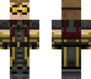 gold steampunk engineer