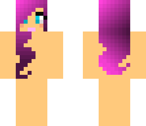 pink hair girl base
