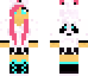 cute teenage girl panda