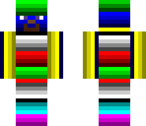 rainbow person