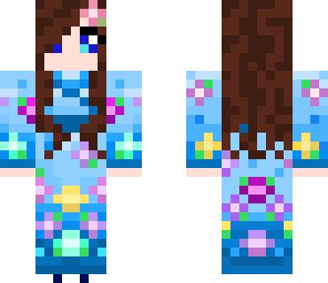 blue kimono