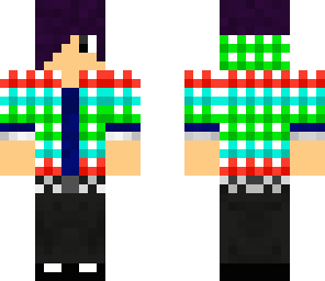 colorful teenager