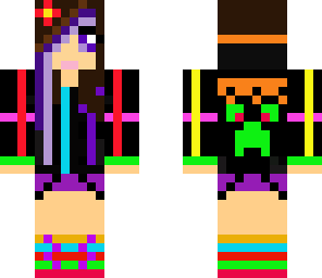 neon dj chick