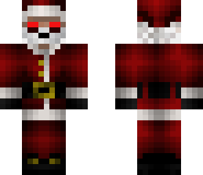 evil stealing santa