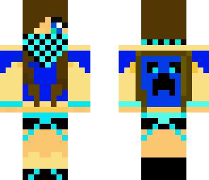 blue creeper chick