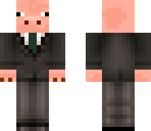 pig in a suit with sunglasses