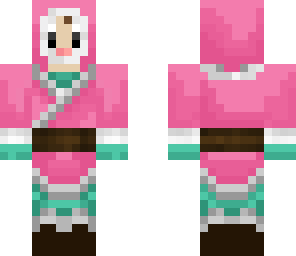 pink girl eskimo