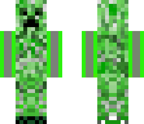 creeper with knifes thought it's arms