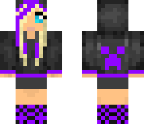 purple creeper girl