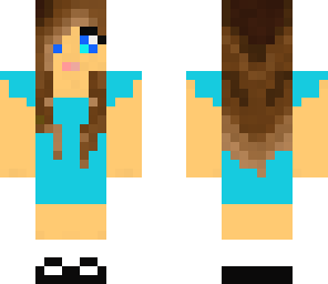 blue schoolgirl