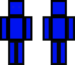 blue cube