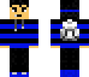 my minecraft skin             blue
