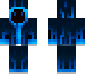 blue assassin with blue eyes