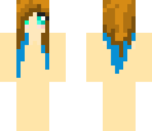 brown and blue girl base