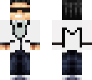 white suited gangnam style